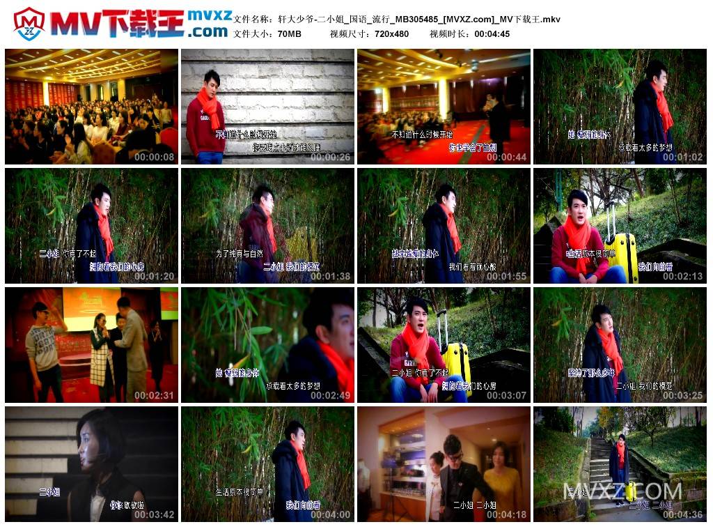 轩大少爷-二小姐_国语_流行_MB305485